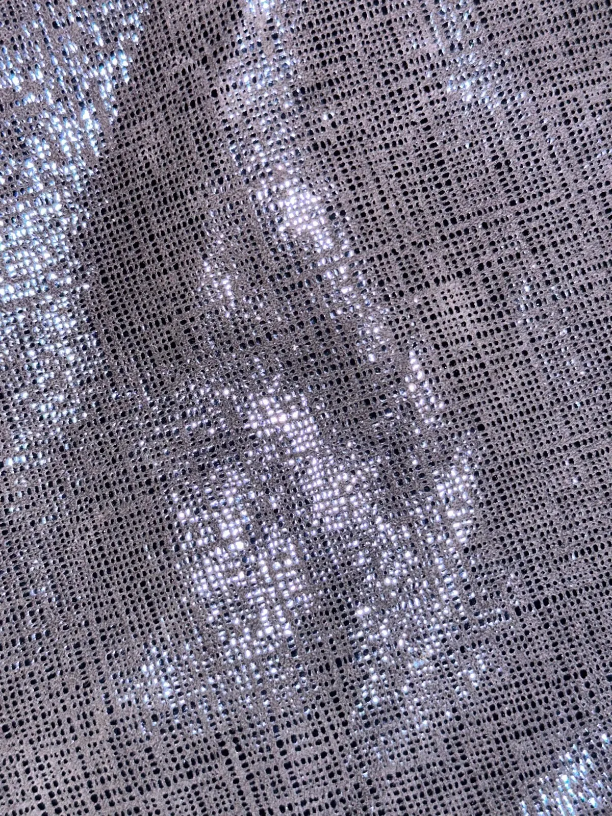 Foil Shimmer Suede